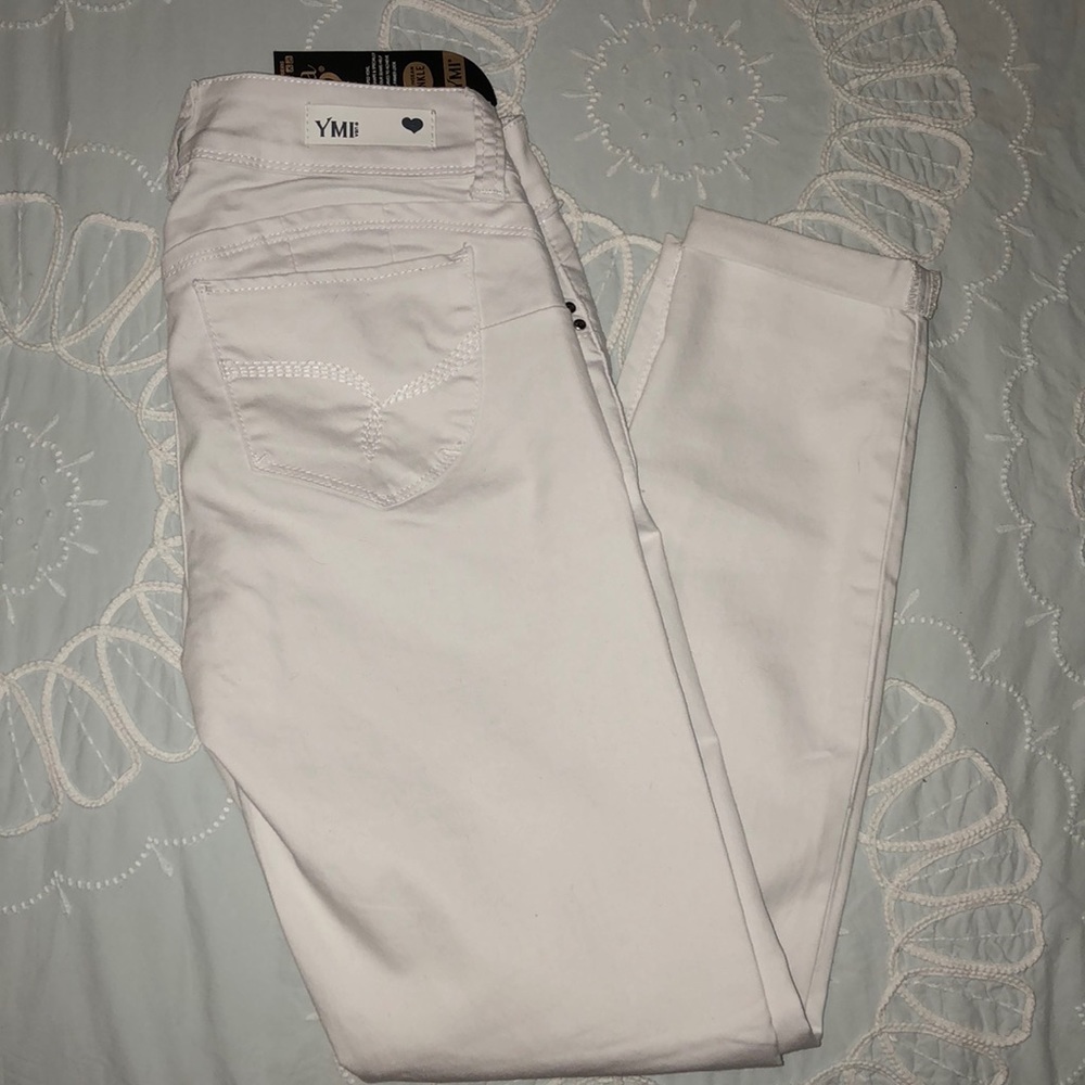 YMI wanna Betta butt white jeans